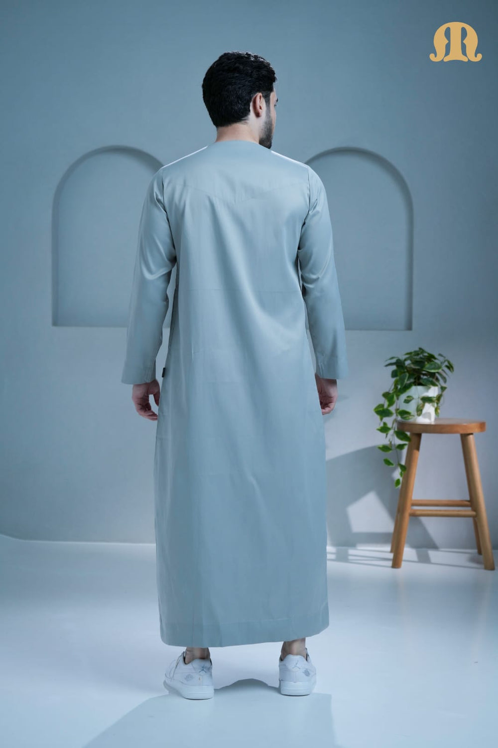 Mashroo Classics Omani Thobe L Grey