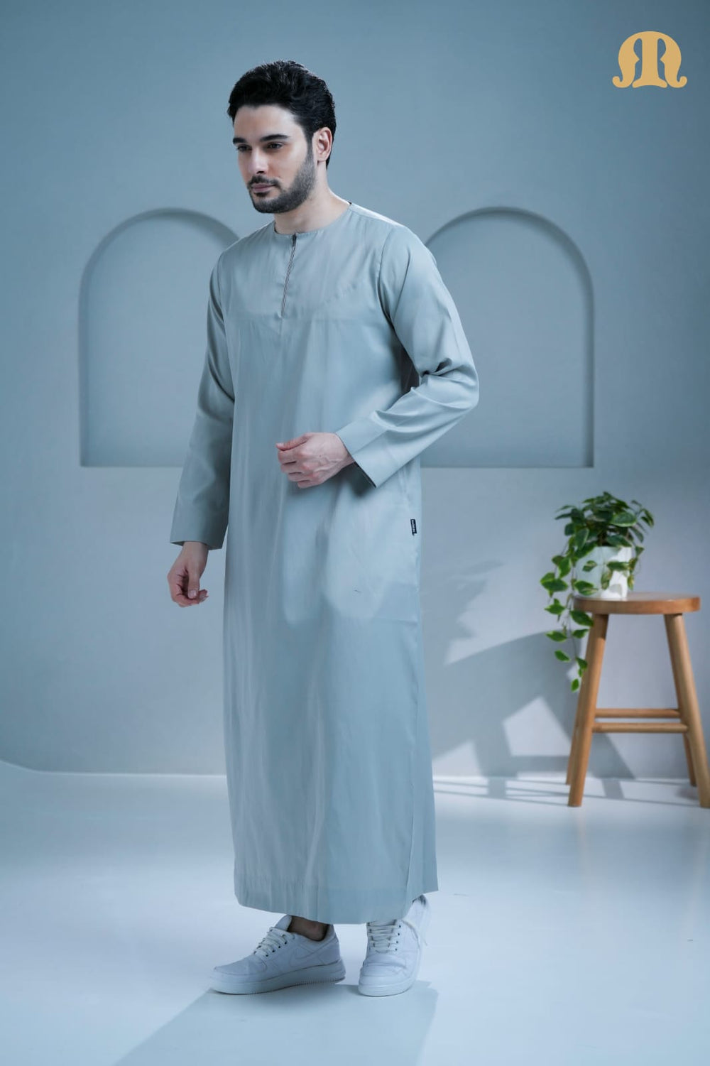 Mashroo Classics Omani Thobe L Grey