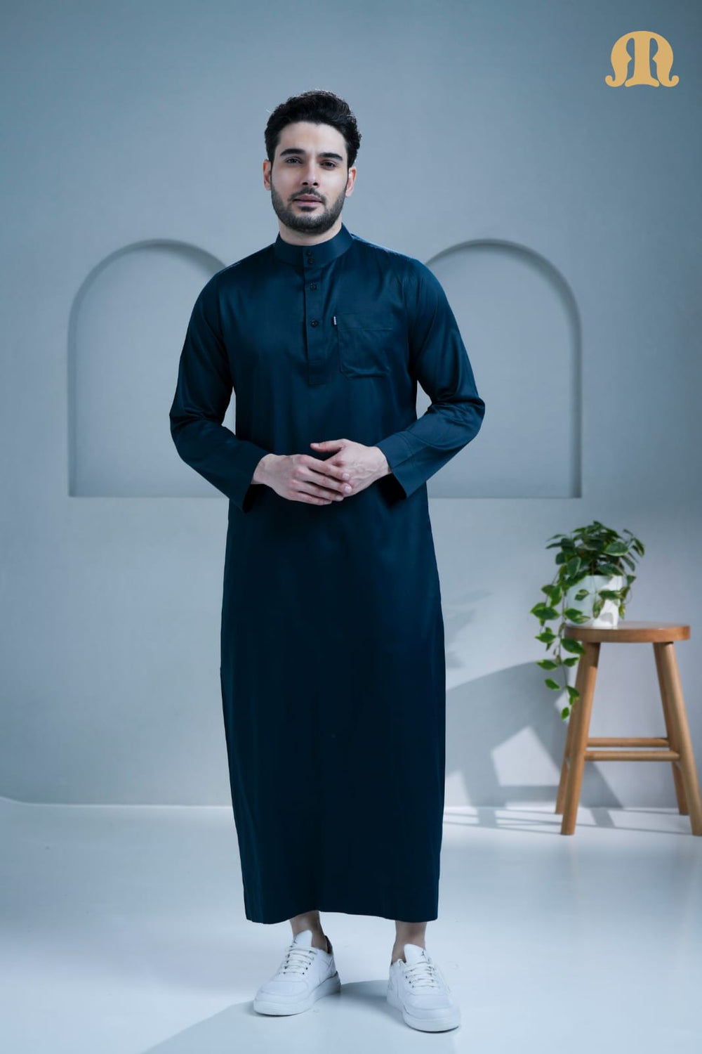 Mashroo Classics Saudi Thobe Green