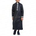 Black Tux Thobe for Kids - Mashroo