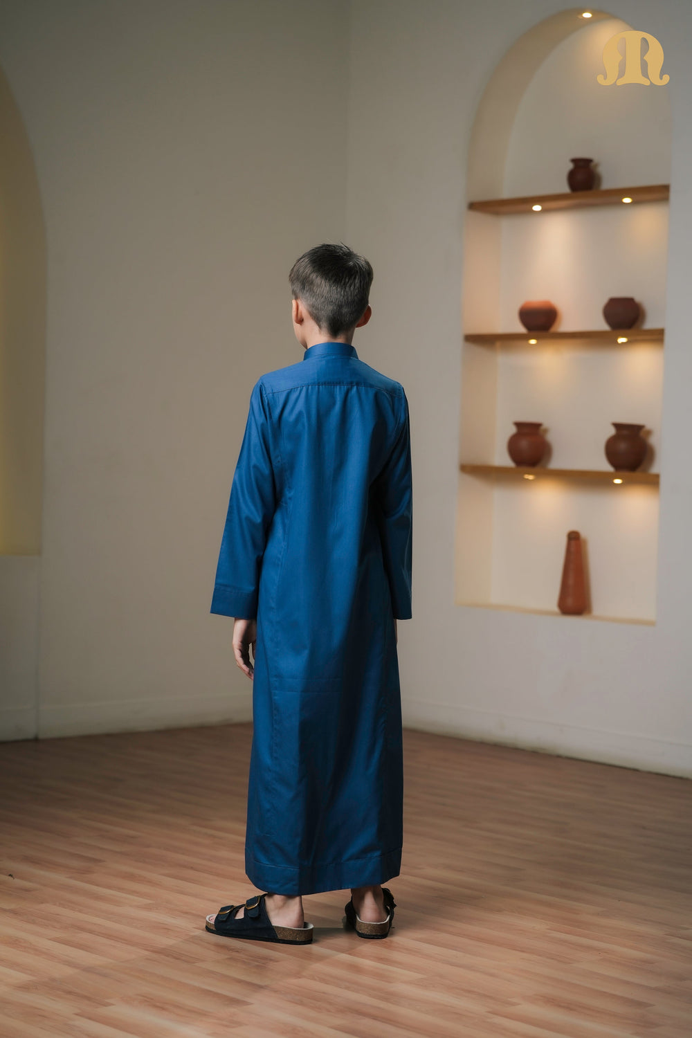 Kurvig Saudi 2.0 Blue Thobe Kids