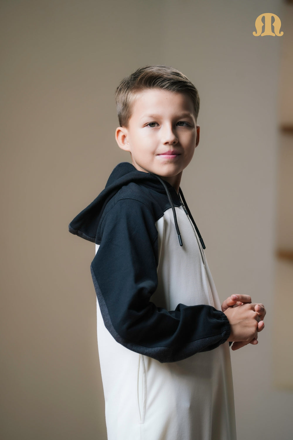 Gymnos Hoody Knitted Thobe Boys