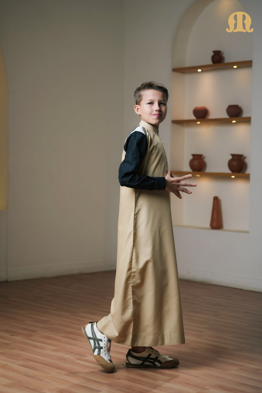 Beige Litos Thobe Boys