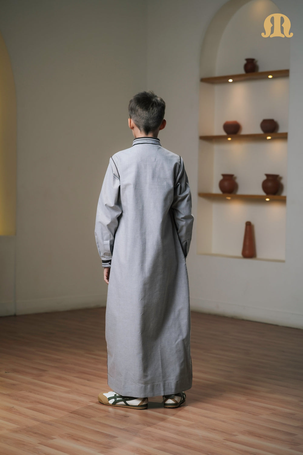 Grey Wenig Thobe Kids