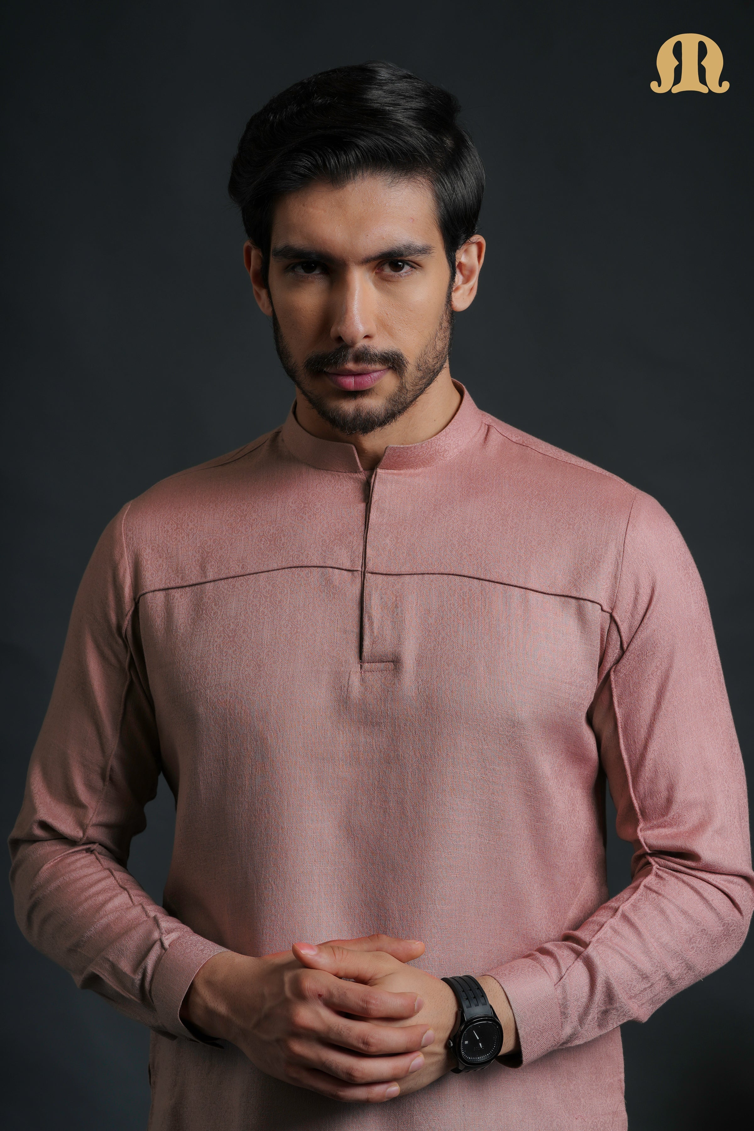 Sifir Pink Kurta Set Men