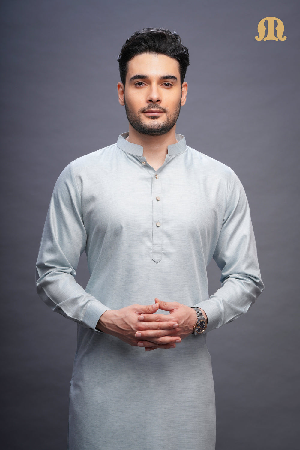 Yatay Kurta Green Set Men