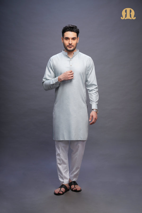 Yatay Kurta Green Set Men