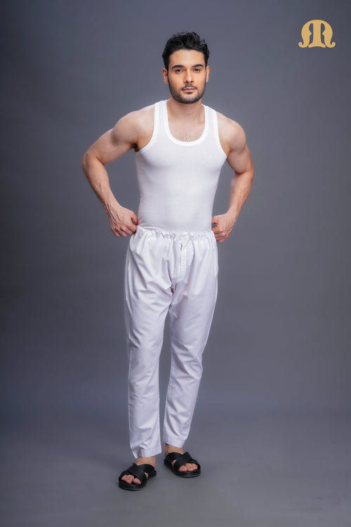 Aligari Pajama White Men