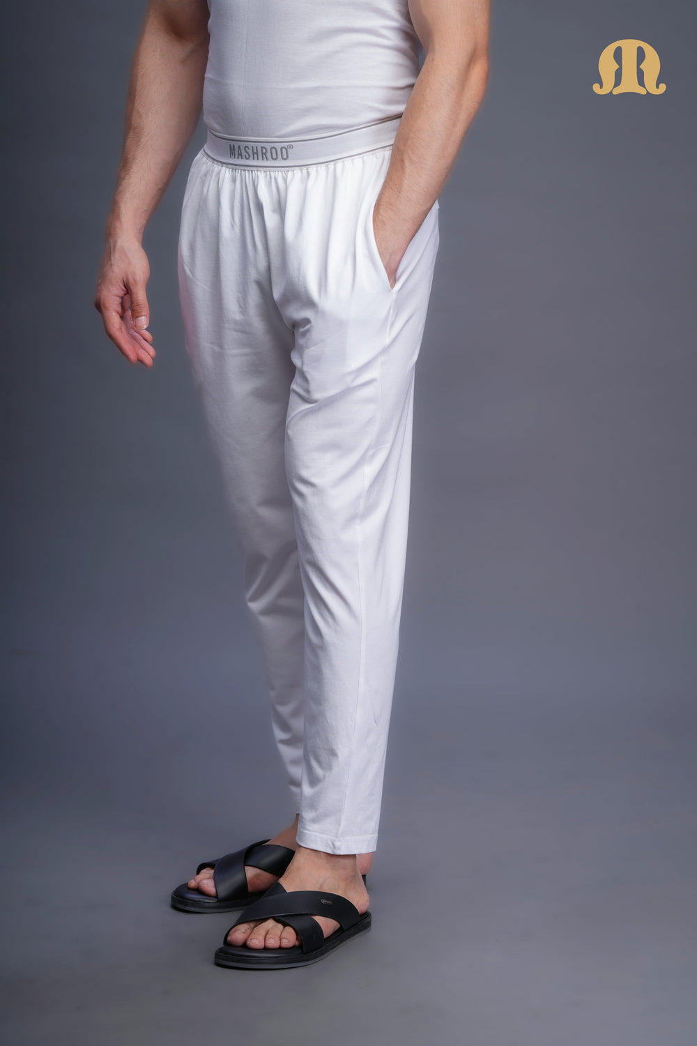Asticus Knitted Short Kurta Payjama Set Pink Men