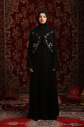 Embellished Short Jacket Abaya