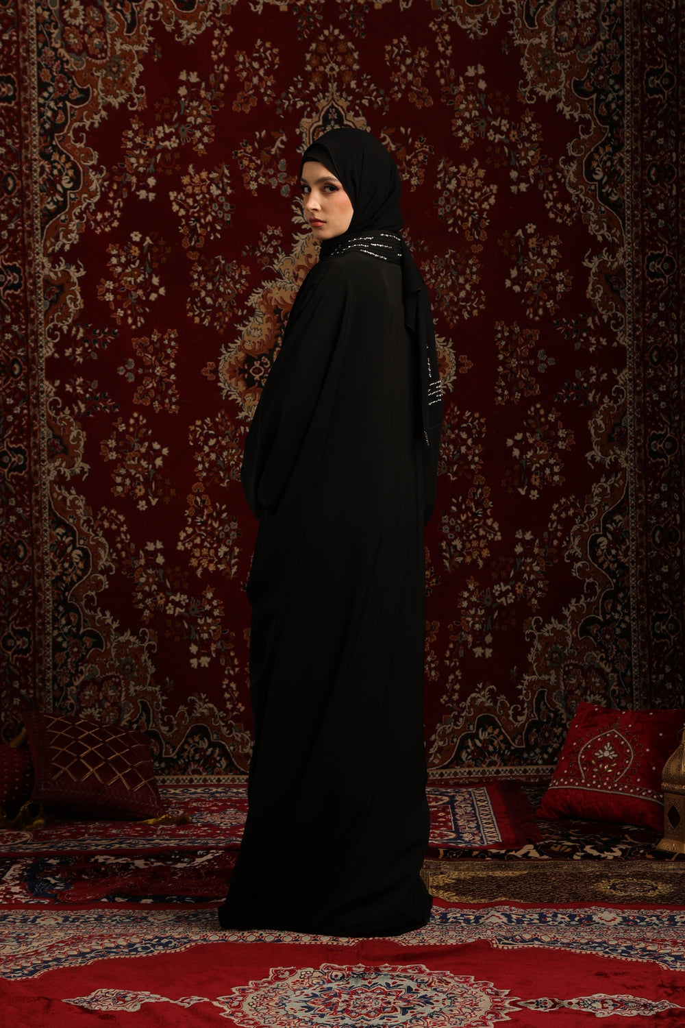 Embellished Statement Bodice Abaya