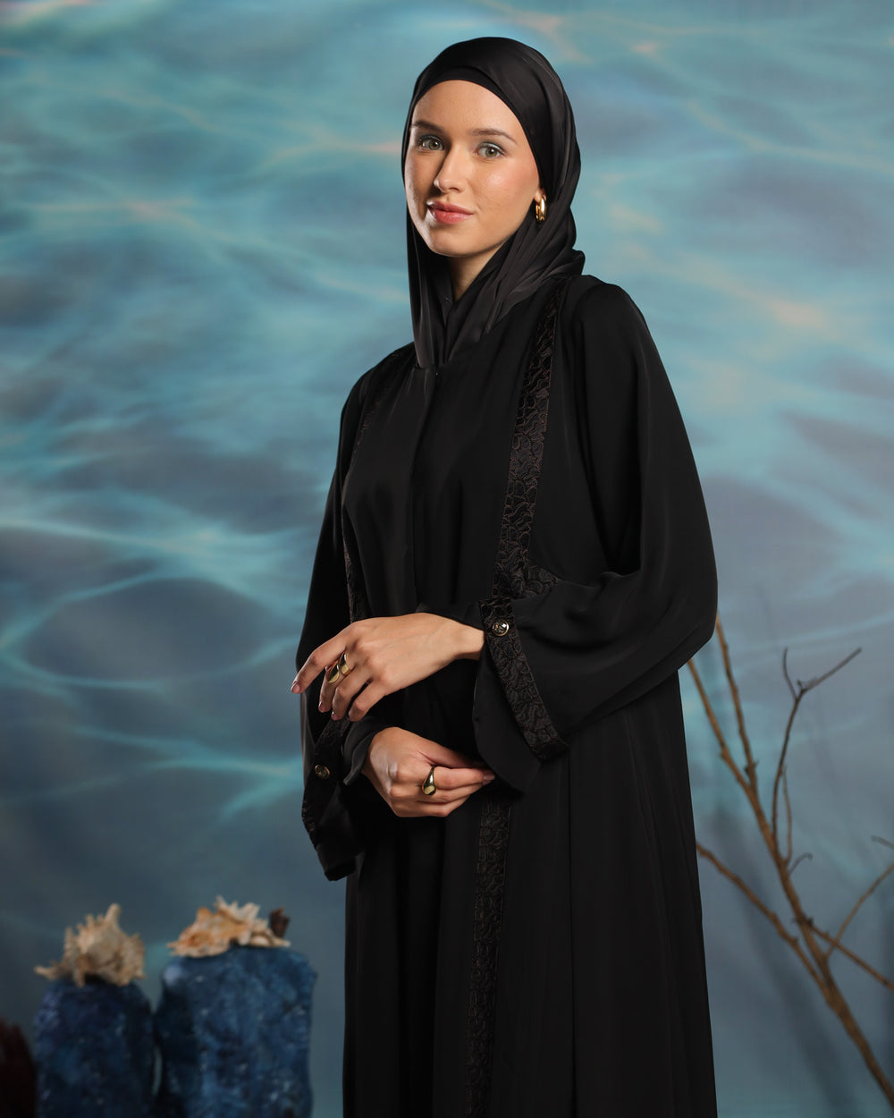Zumrut Abaya | Black