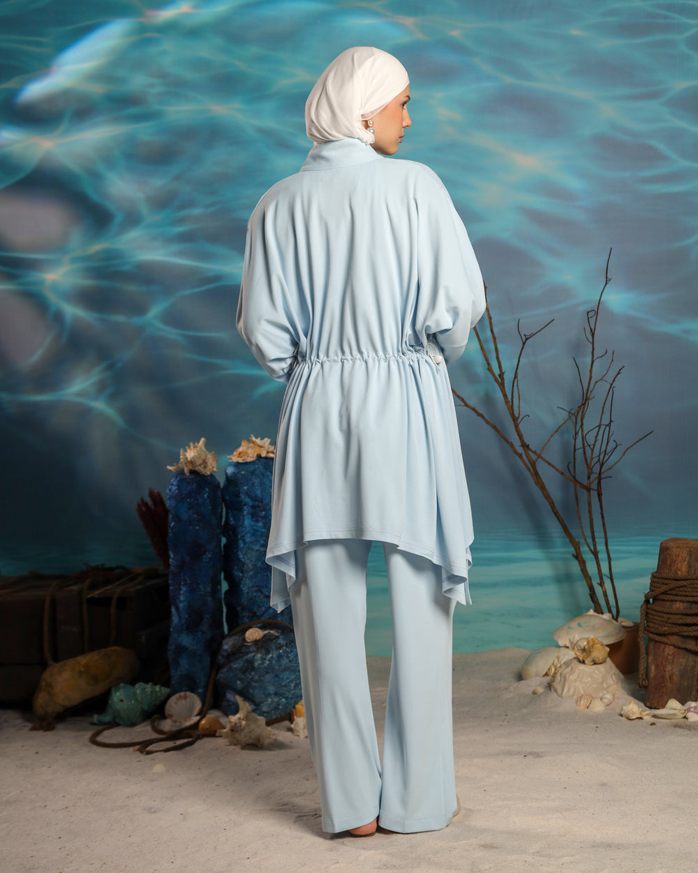 Nami Co-Ord Set | Baby Blue