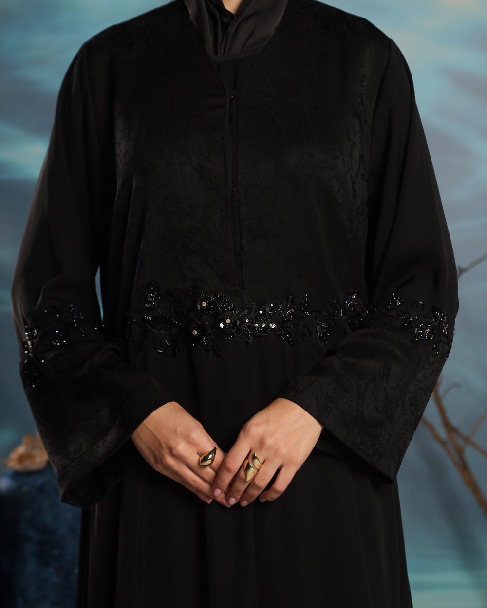 Zumrudi Abaya | Black