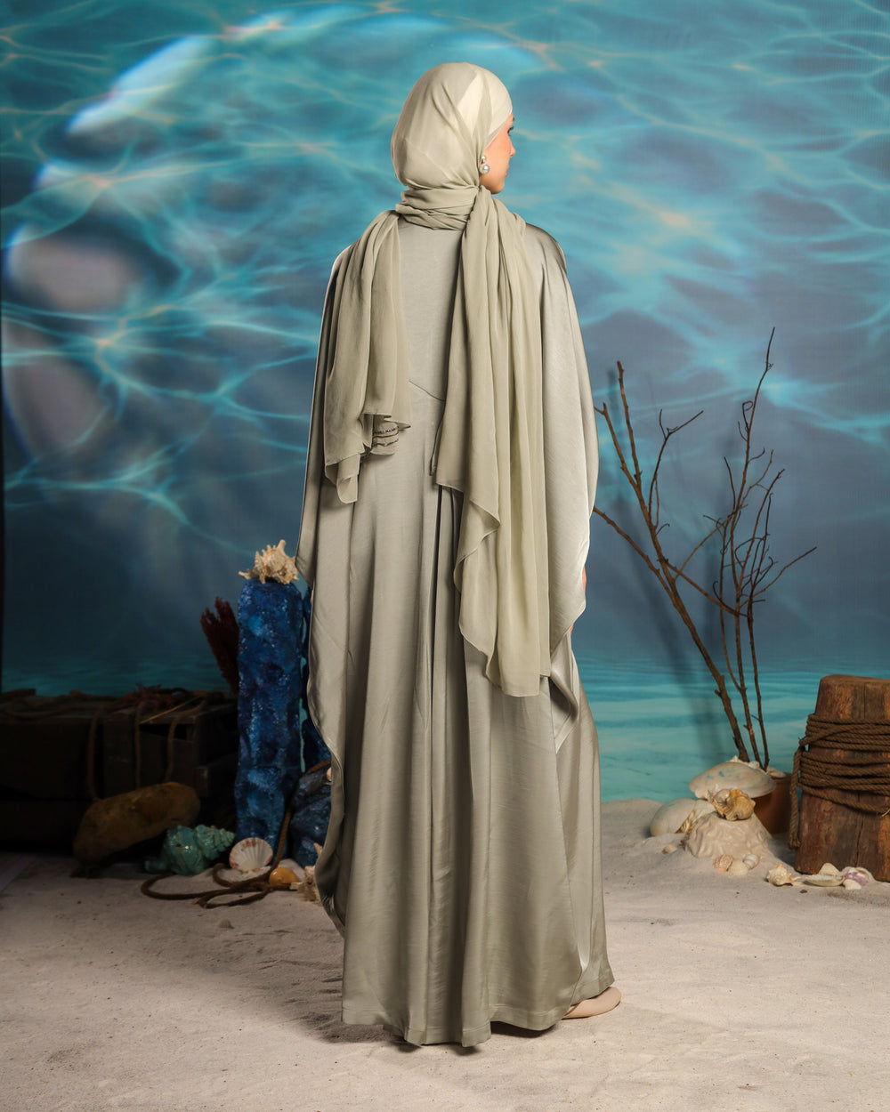 Sayaka Kaftan | Sage Green