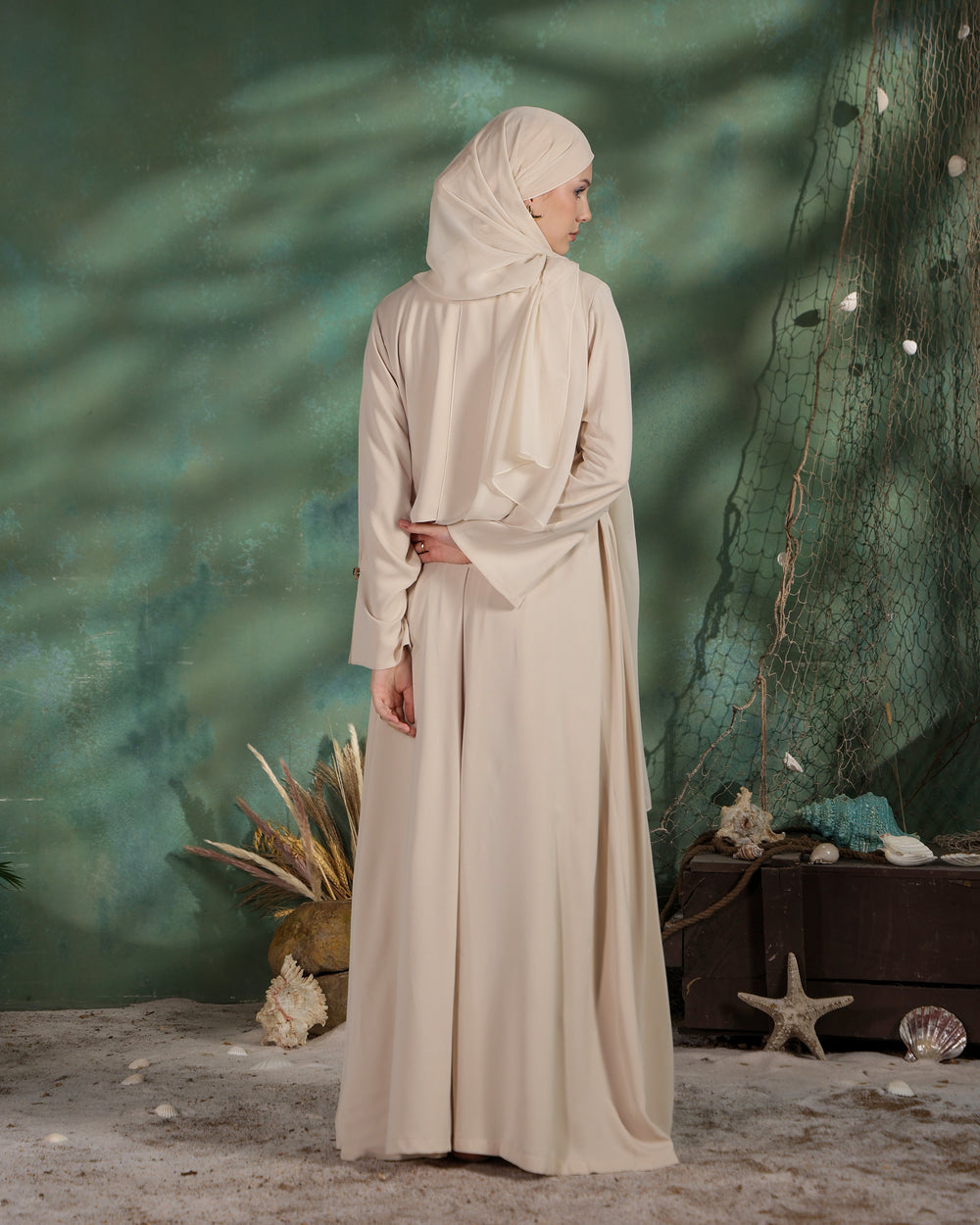 Edel Abaya | Light Beige
