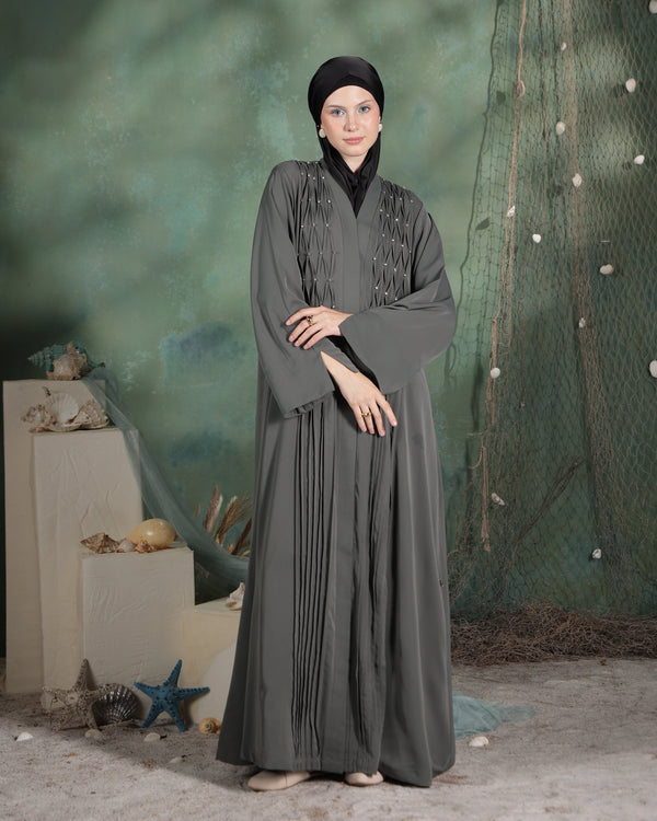 Estrella Abaya | Dark Sage Green