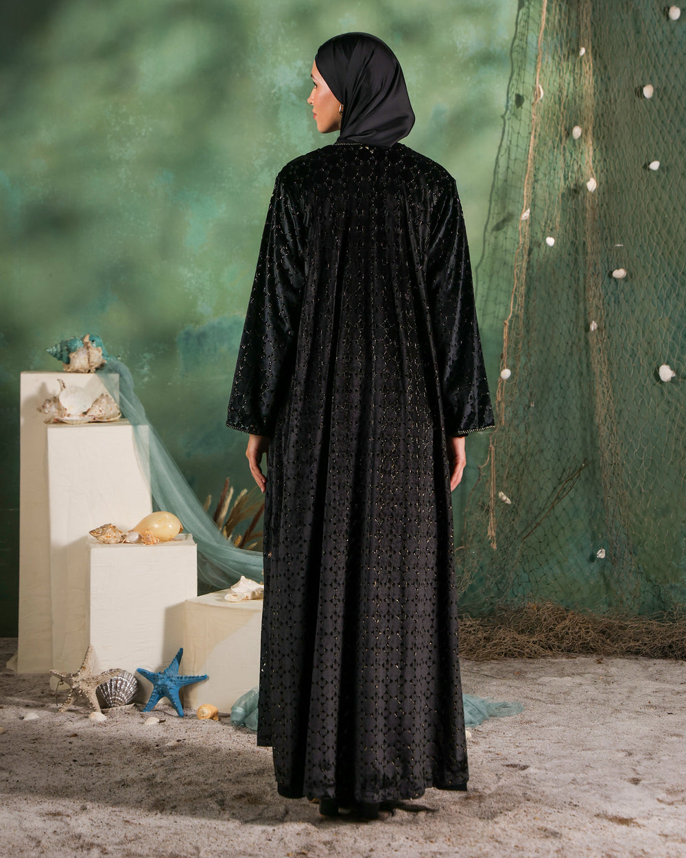 Cevher Abaya | Black