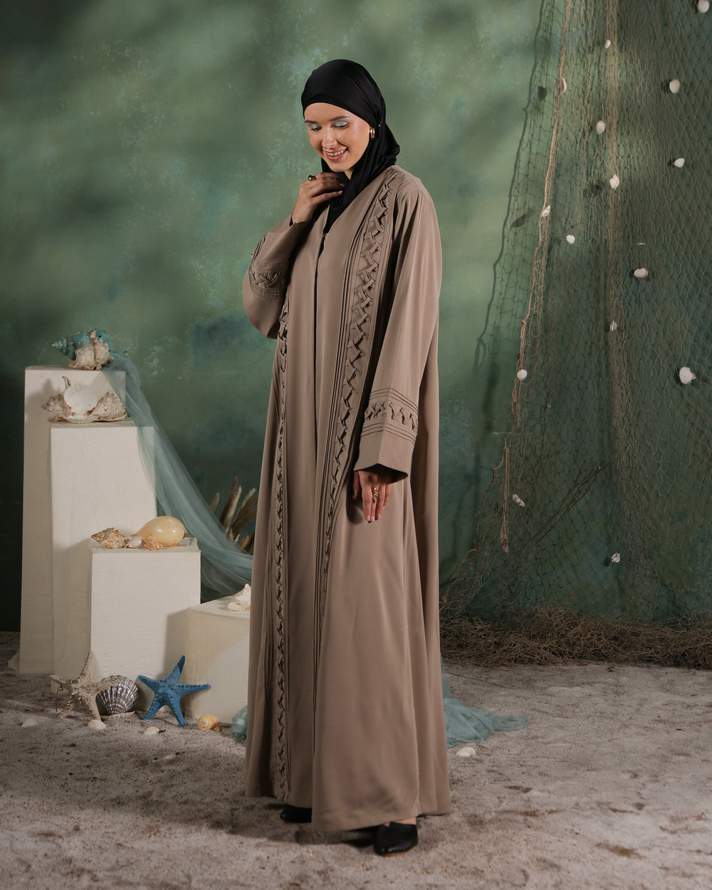 Meer Abaya | Dusty Beige
