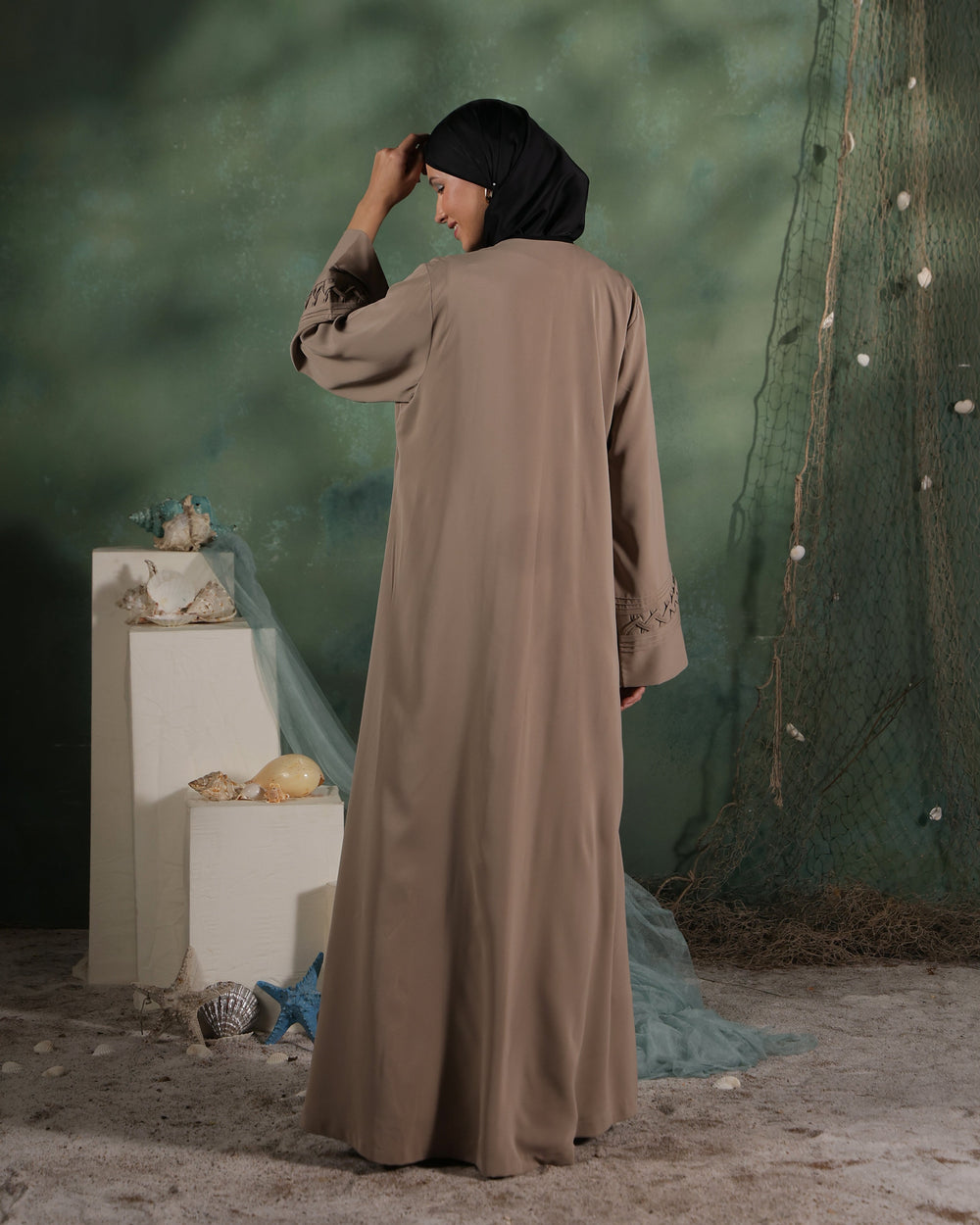Meer Abaya | Dusty Beige