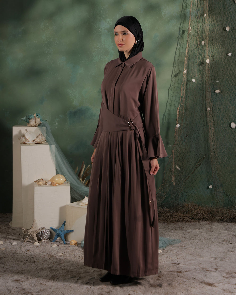 Mira Abaya | Dusky Rose