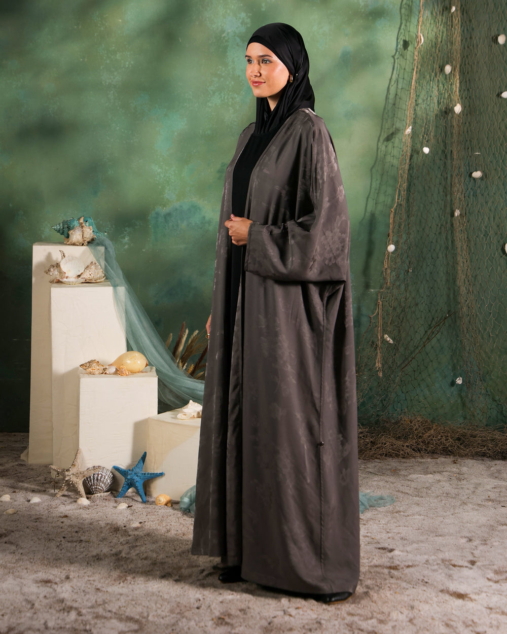 Morgen Kaftan | Slate Grey