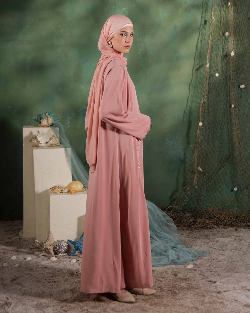 Mizuki Abaya | Blush Pink