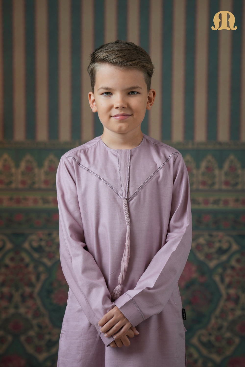 Emrati Kurta Set Pink For Kids