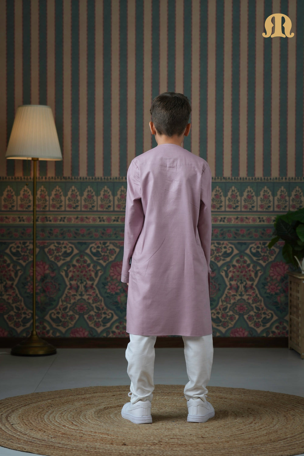 Emrati Kurta Set Pink For Boys