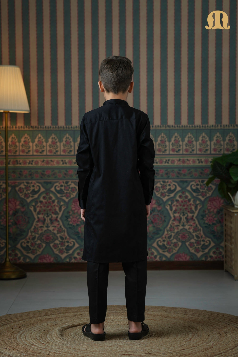 Terfi Kali Kurta Black 2.0 For Boys