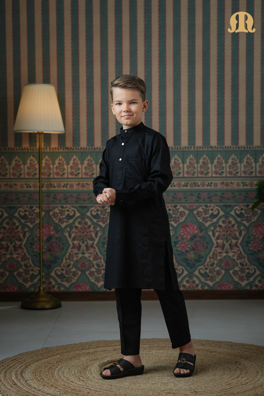 Terfi Kali Kurta Black 2.0 For Boys