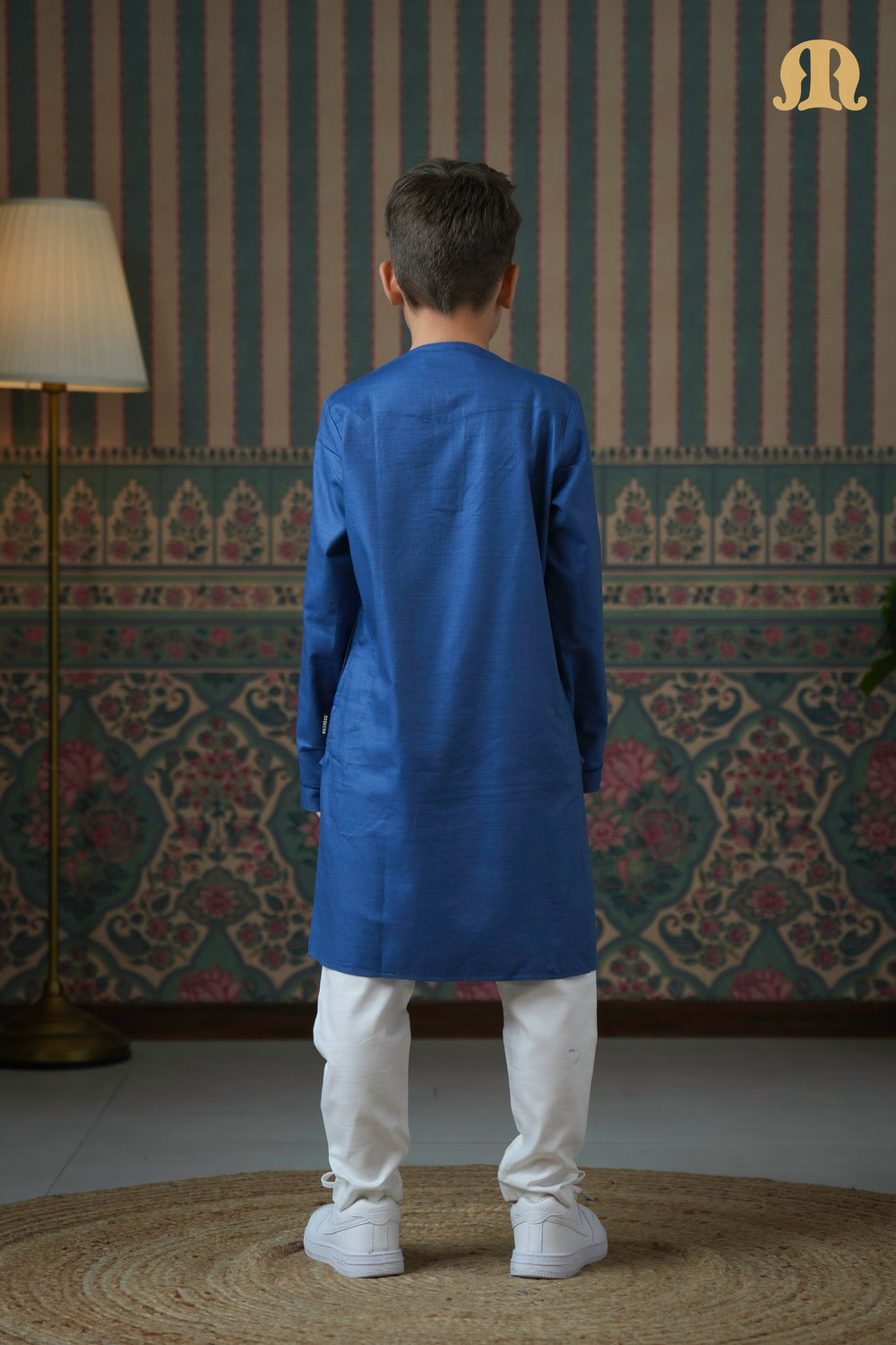 Emrati Kurta Set Blue For Kids
