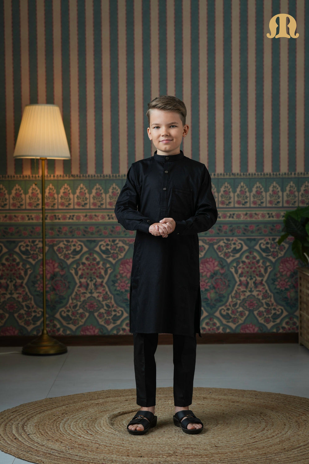 Terfi Kali Kurta Black 2.0 For Boys