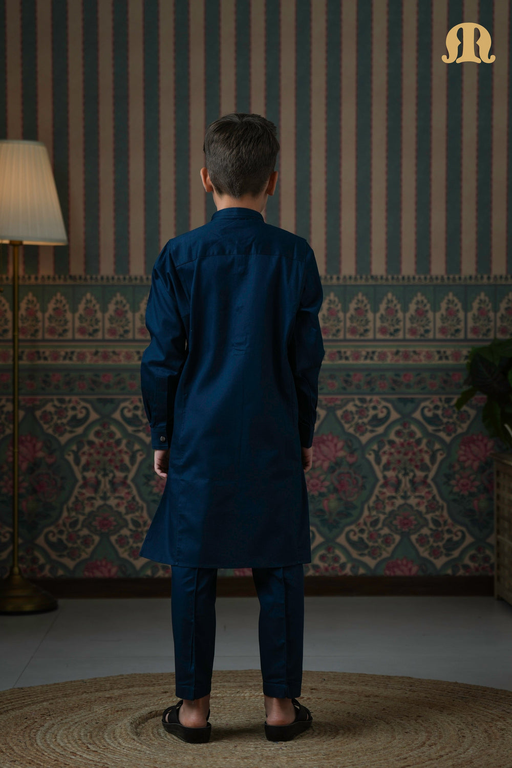 Terfi Kali Kurta Blue 2.0 For Kids