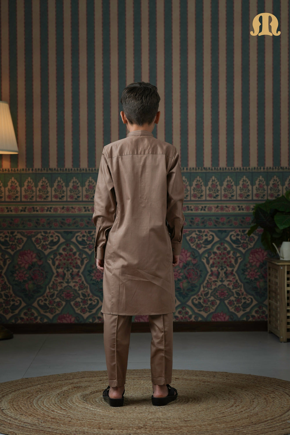 Terfi Kali Kurta Brown 2.0 For Boys