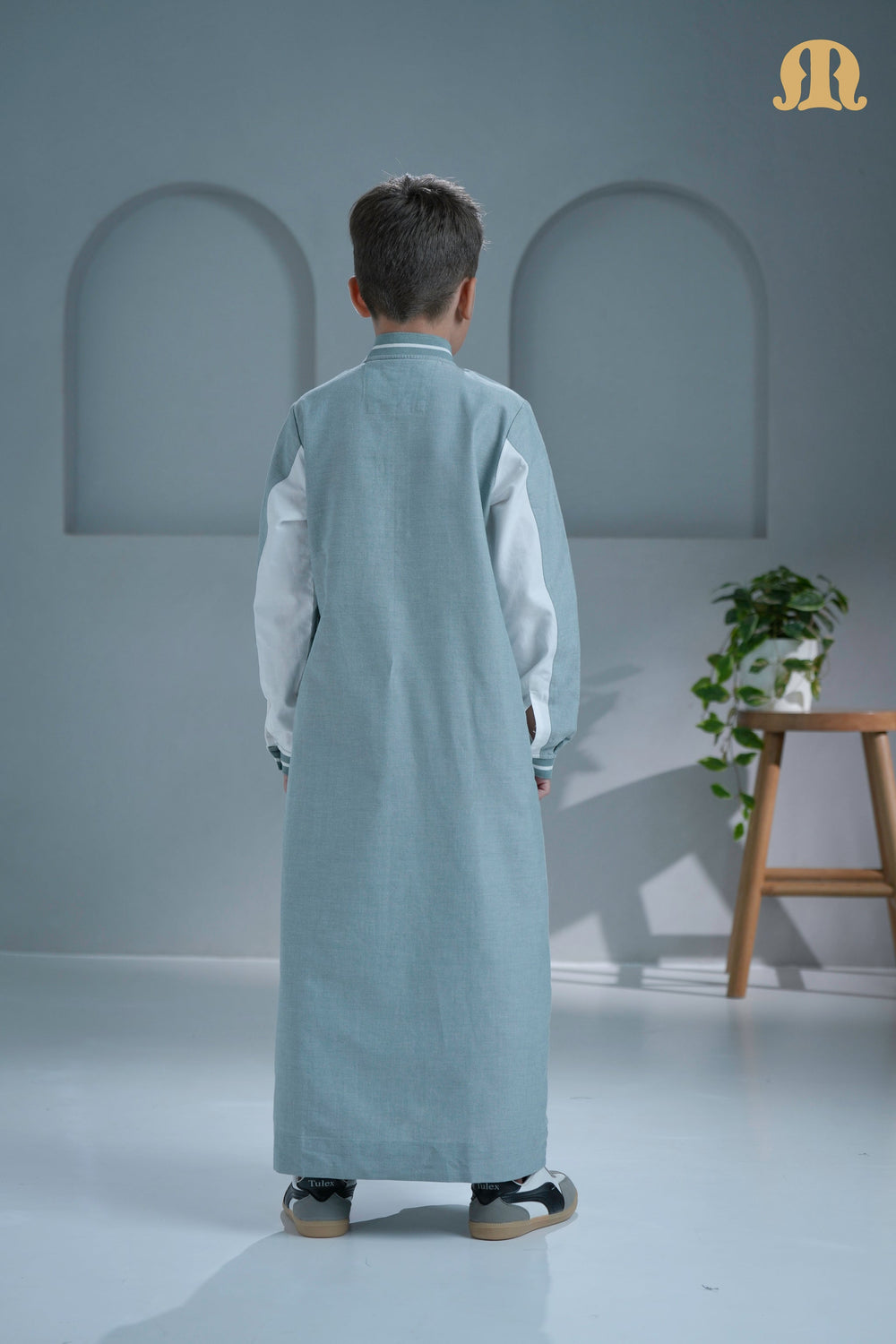 Delort Green Thobe For Boys