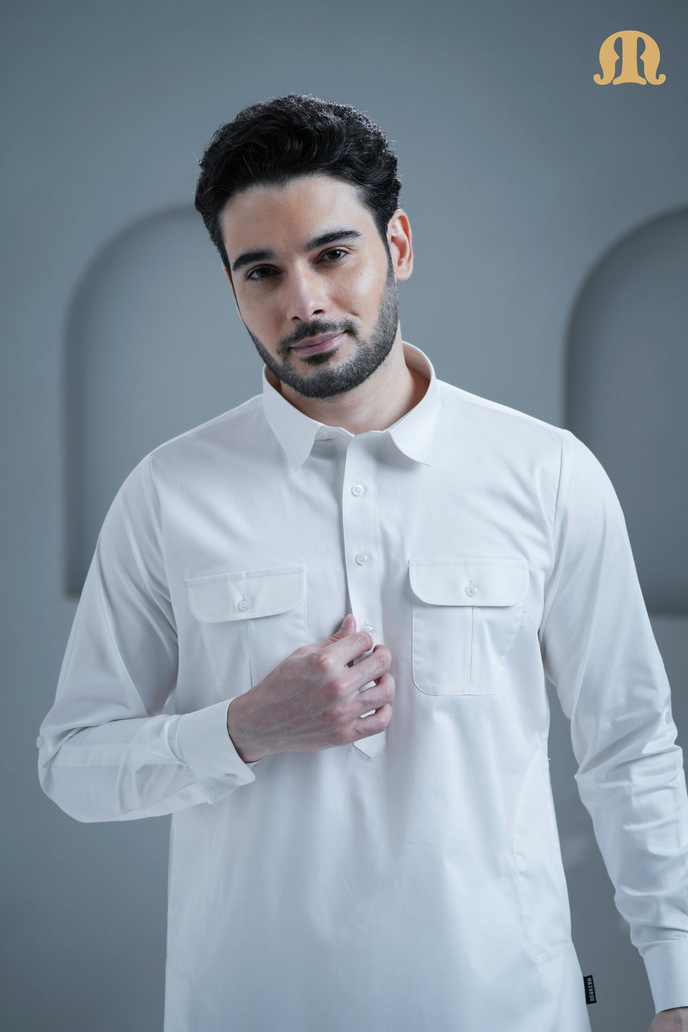 Tunban Pathani White for Men