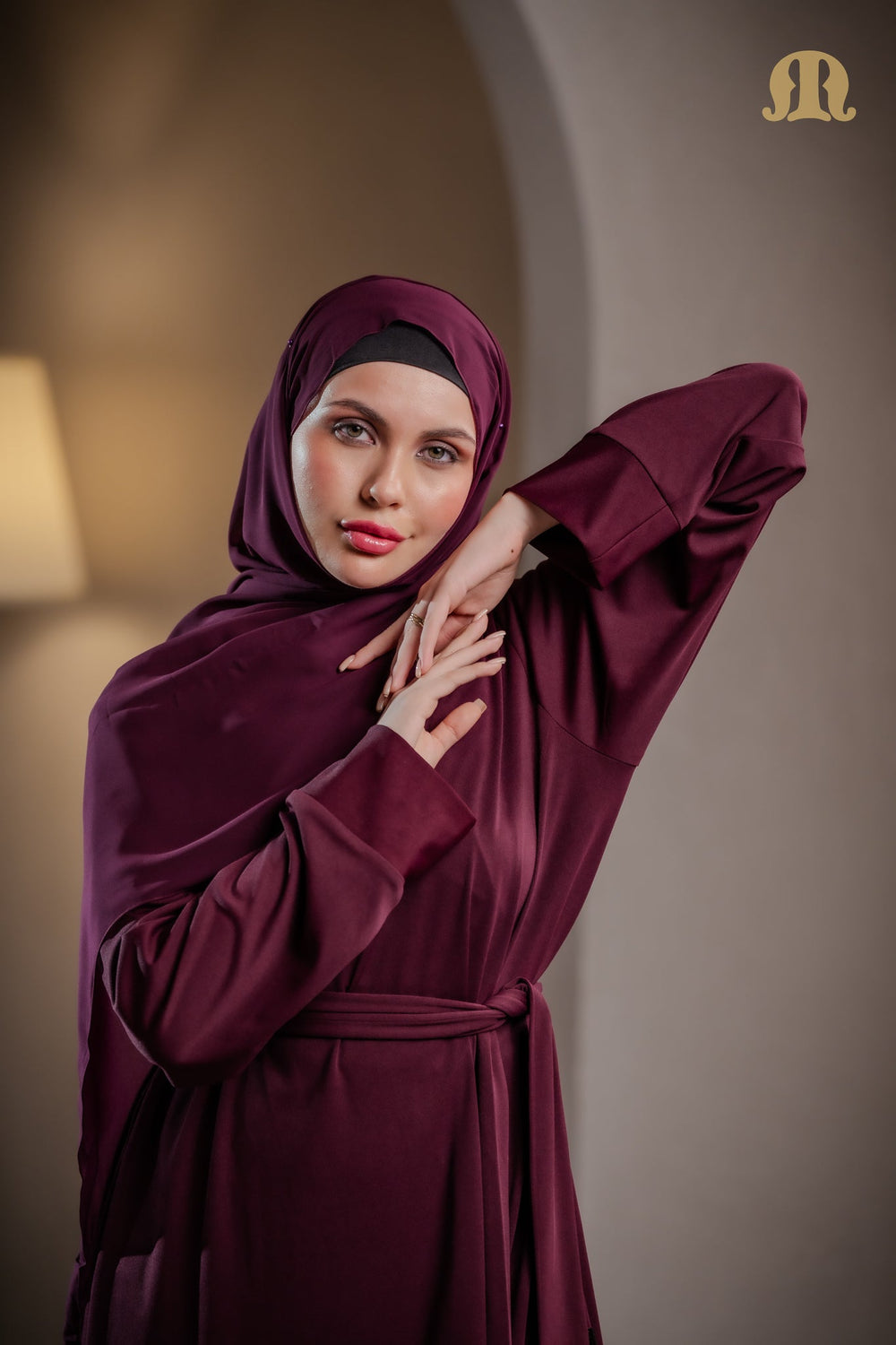 Kestane Co-Ord Set Maroon