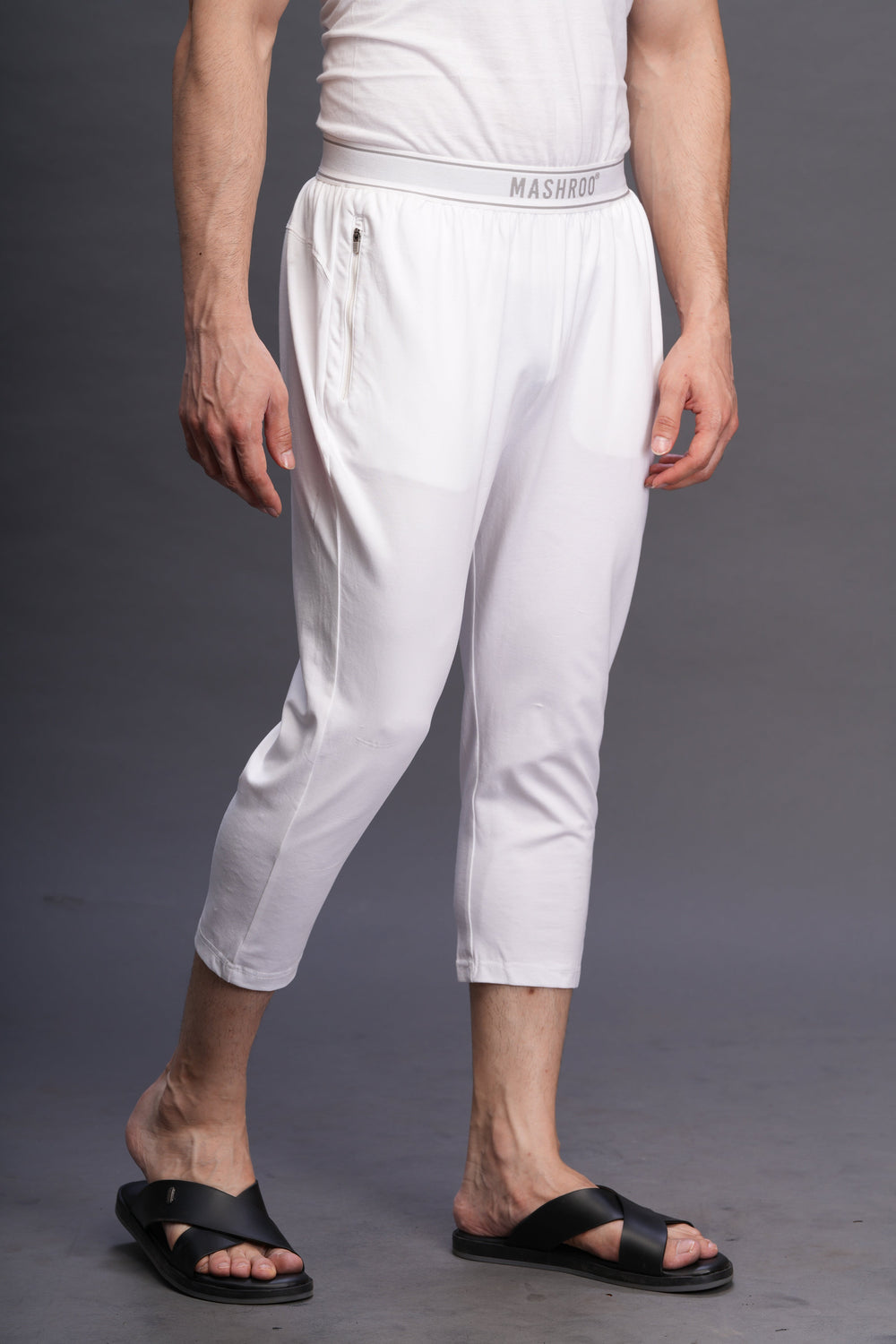 Nubel Half Sleeve Thobe Brown for Men