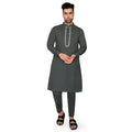 Ahyan Kurta Set Army Green