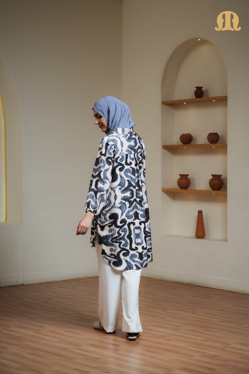 SAHARA TUNIC BLUE