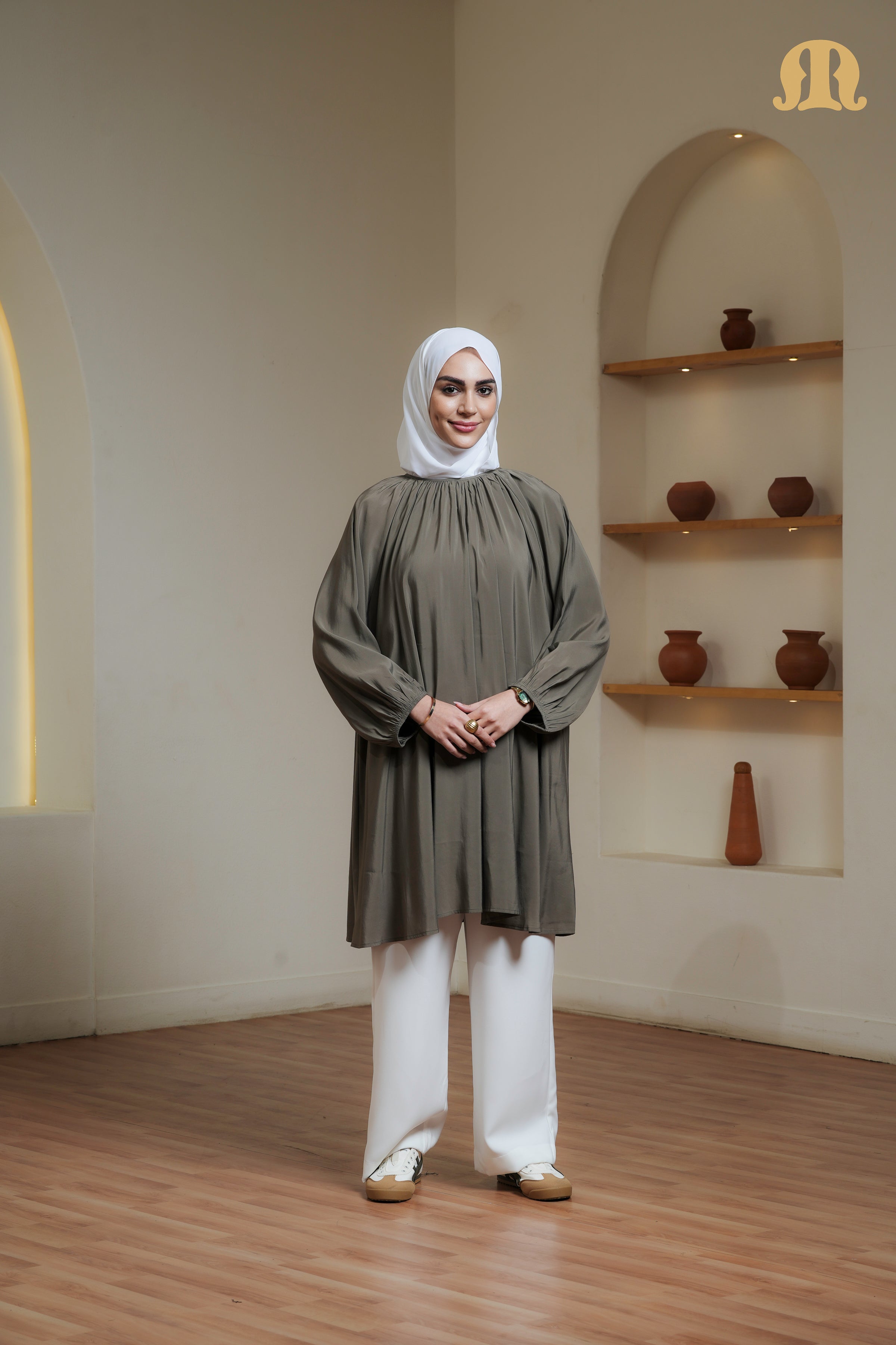 ZARIYA TUNIC COFFEE