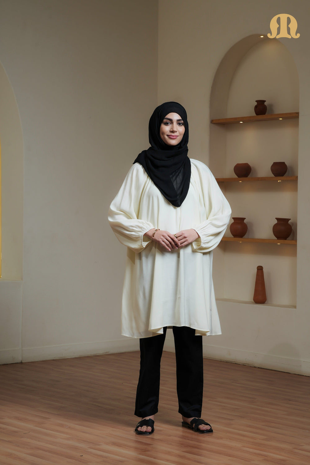 ZARIYA TUNIC APRICOT
