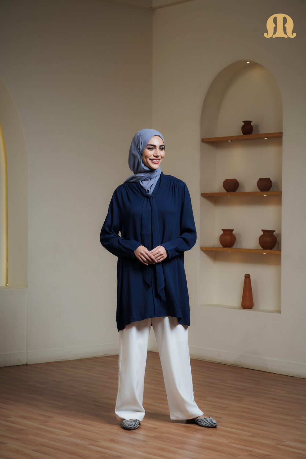 NIVA TUNIC NAVY BLUE