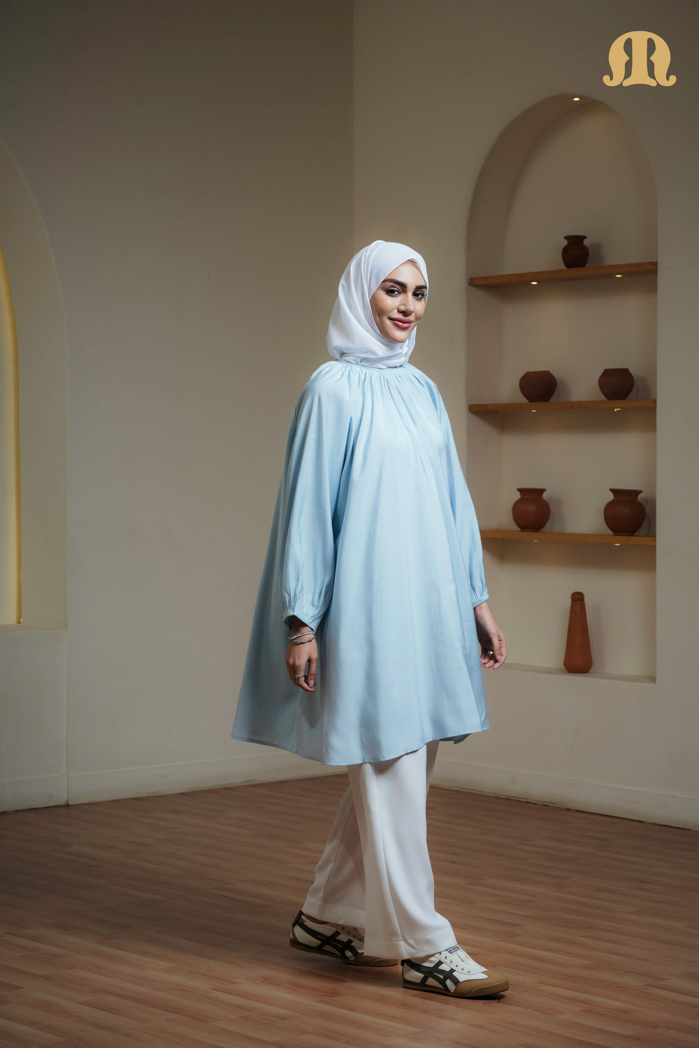ZARIYA TUNIC BLUE