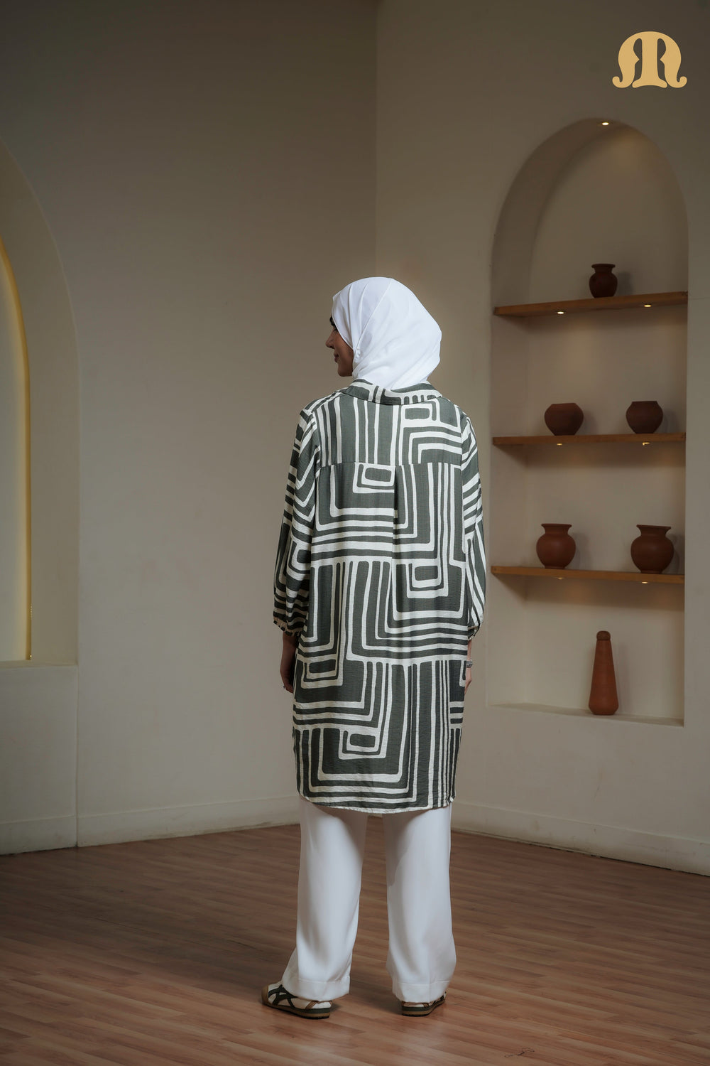 SAHARA  TUNIC GREEN