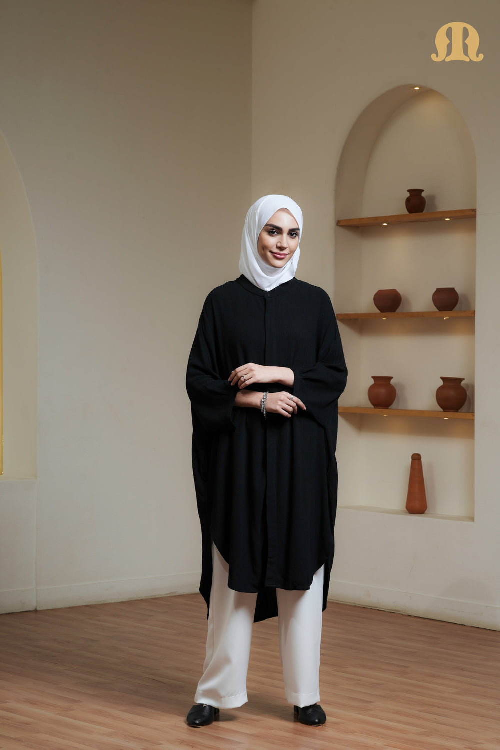 AMANI TUNIC BLACK CHT06