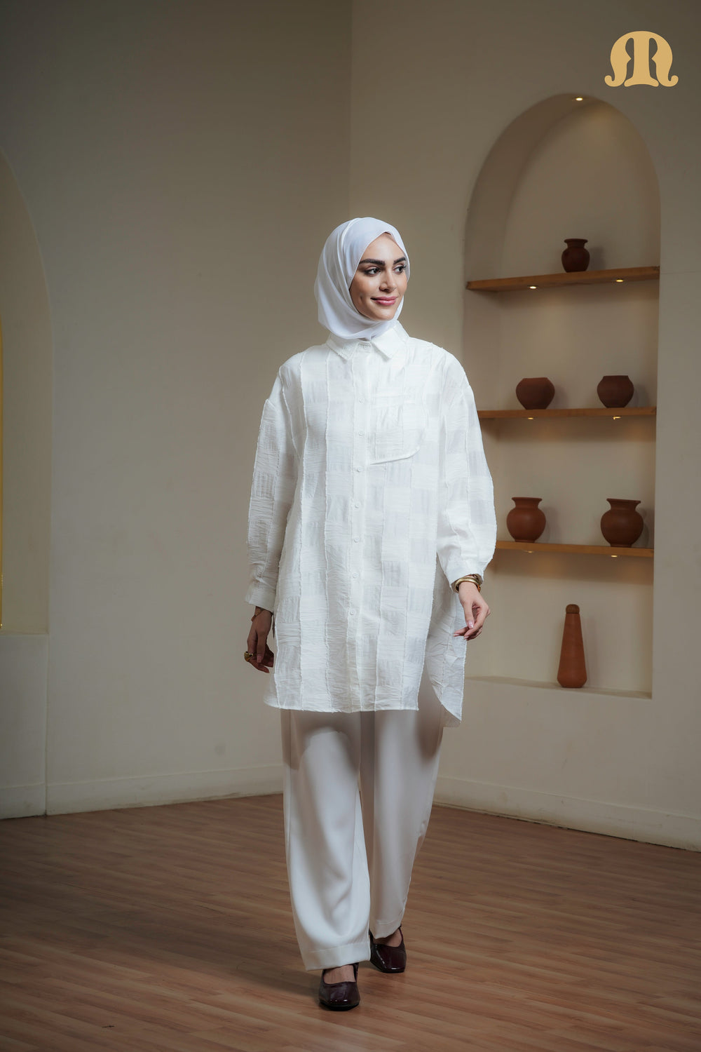 IVORY TUNIC OFF WHITE