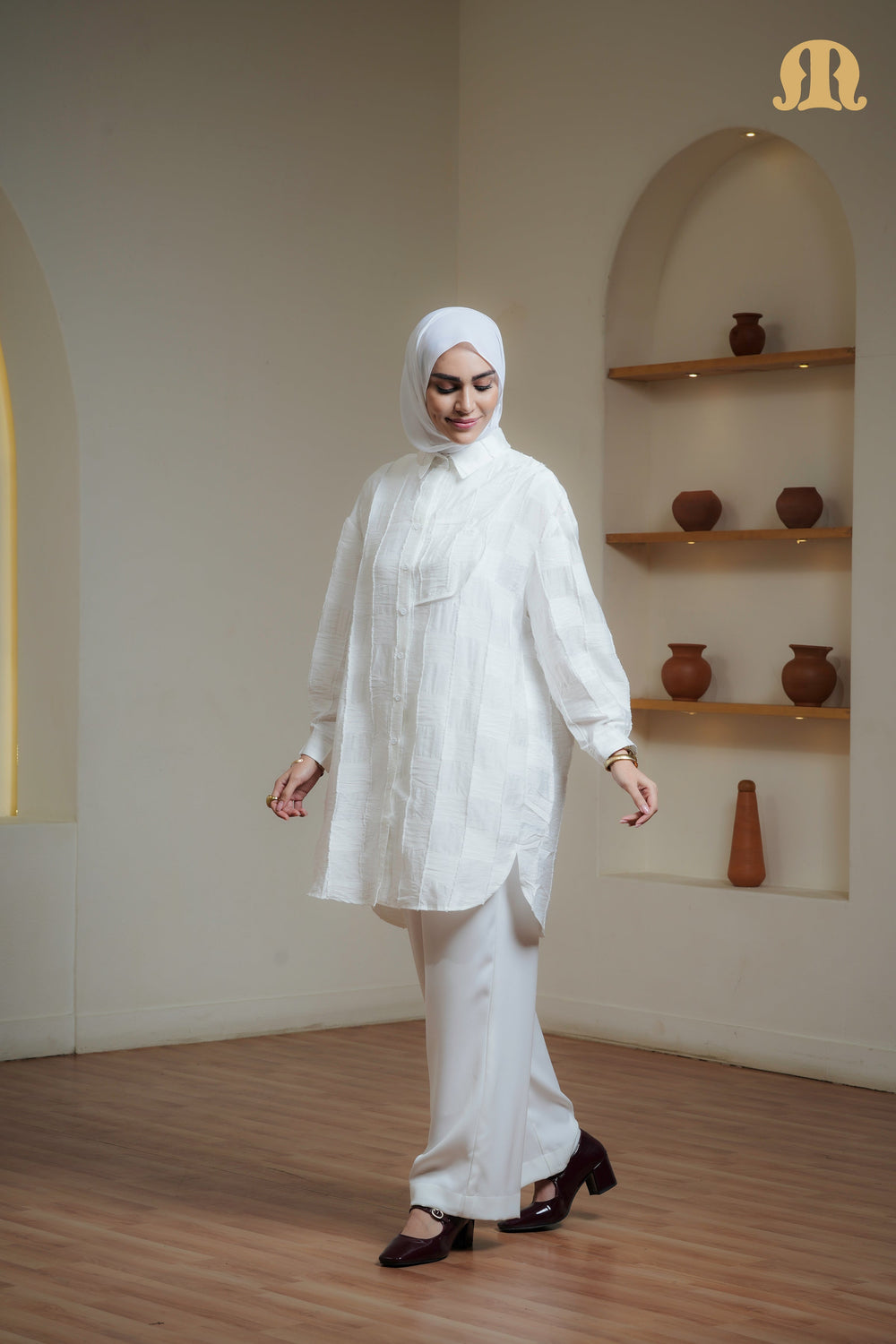 IVORY TUNIC OFF WHITE