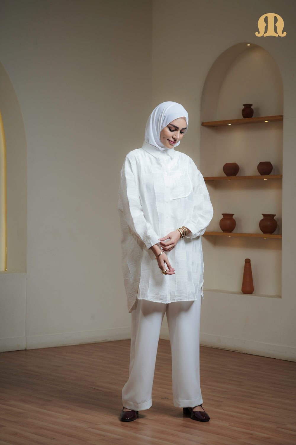 IVORY TUNIC OFF WHITE